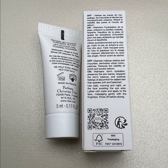 Christian Dior Red Star-Shaped Cosmetic Bag W/LaMousse & Dior Prestige Cream Box - Picture 6 of 17